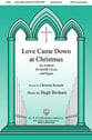 Love Came Down at Christmas SATB choral sheet music cover
